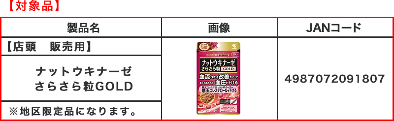 ナットウキナーゼ　さらさら粒GOLD【対象品】