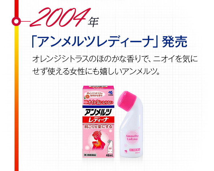2004年 「アンメルツレディーナ」発売