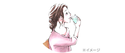 水分を多くとる