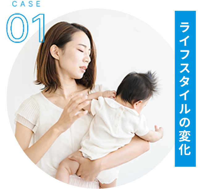 ライフスタイルの変化