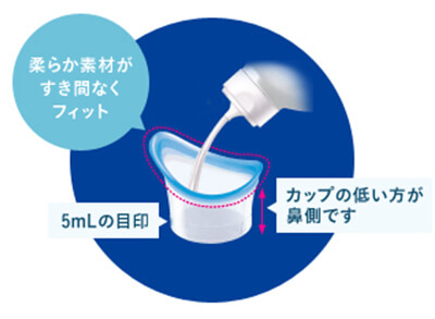 柔らか素材がすき間なくフィット