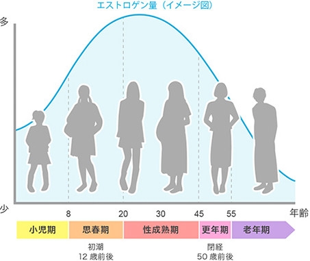 マンコ 外陰部 年齢別 