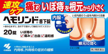 ヘモリンド 舌下錠 20錠