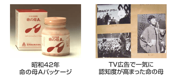 昭和42年命の母Aパッケージ / TV広告で一気に認知度が高まった命の母