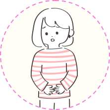生理前に感じる痛み、あてはまるのはどっち?
