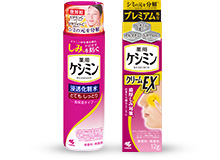 ケシミンのラインナップ