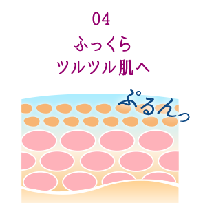 04:ふっくらツルツル肌へ