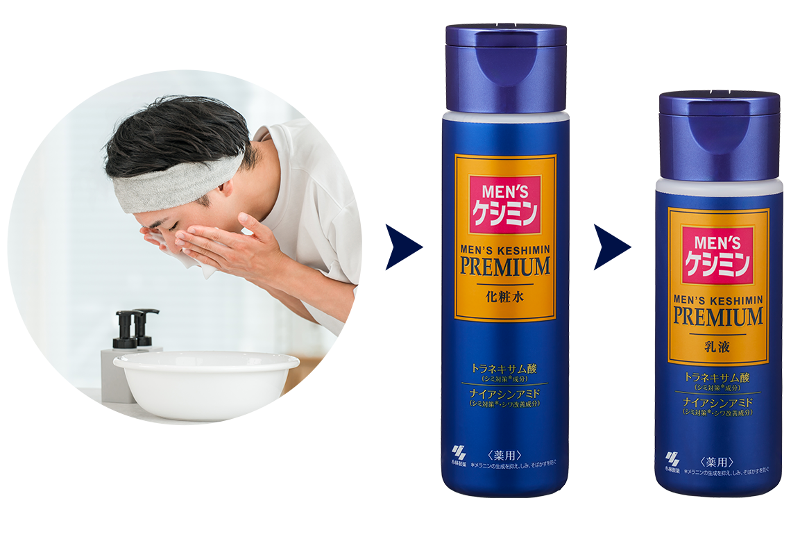 メンズケシミンプレミアム ステップ画像