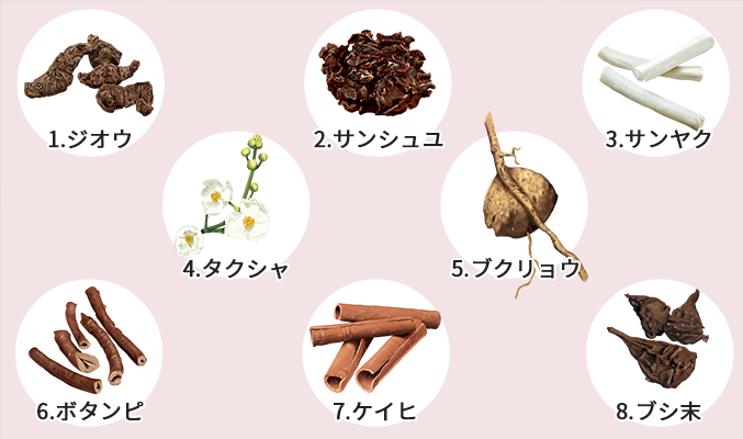 ２．漢方八味地黄丸