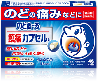 のどぬ〜る　鎮痛カプセル 第②類医薬品