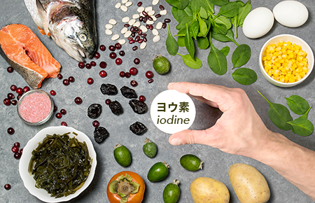 ヨウ素を含む食べものの一例 イメージ