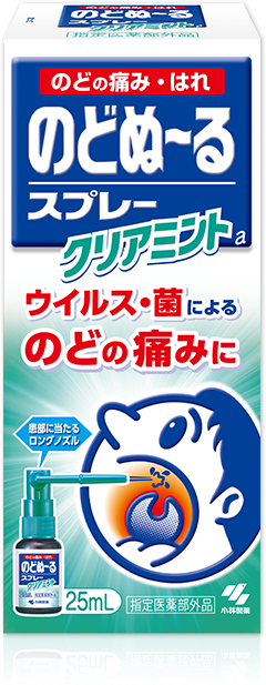 のどぬーるスプレークリアミントａ 指定医薬部外品