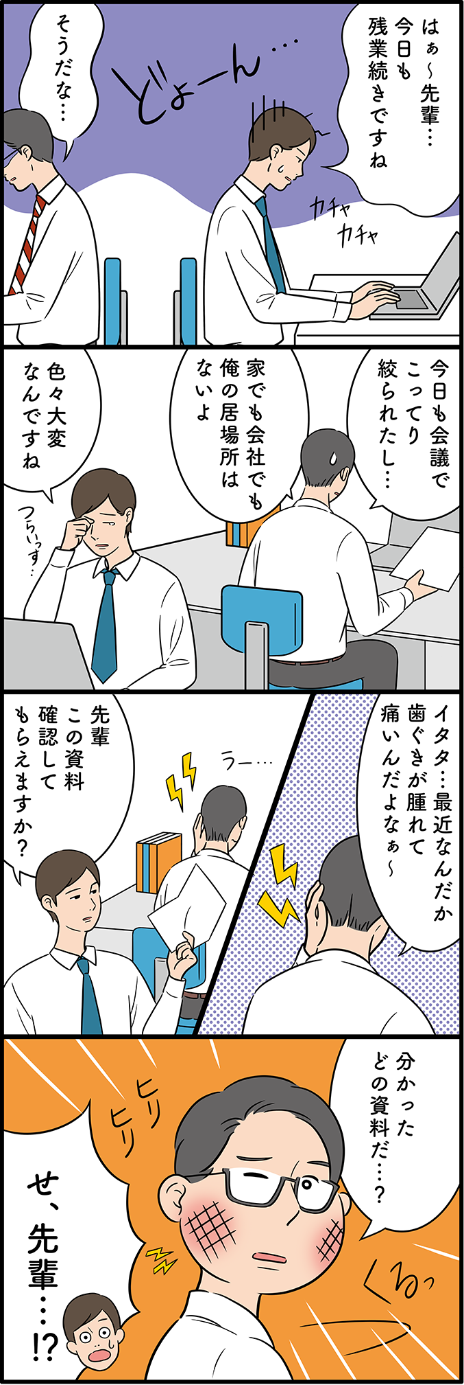 歯ぐきが時々腫れる