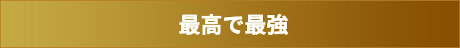 最高で最強