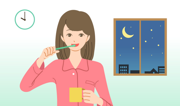 POINT.4 理想的な歯磨きタイミングとは?