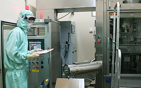 調整しながら打錠