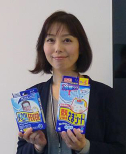 <「熱さまシート」 ブランドマネージャー 西浦 由香利>