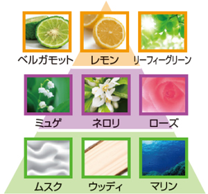 香りの説明図