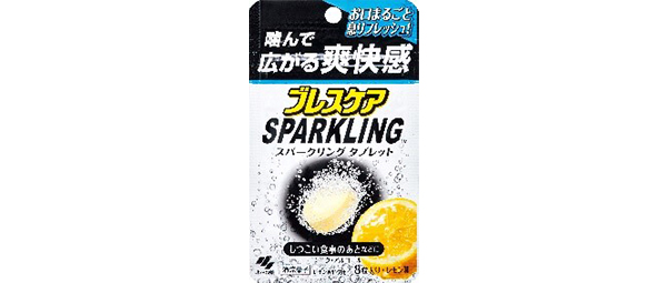 ブレスケアスパークリングタブレット