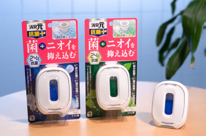 2種類の清潔感のある香りラインナップ