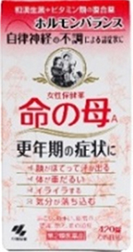 「命の母A」第２類医薬品 販売名：女性保健薬　命の母A