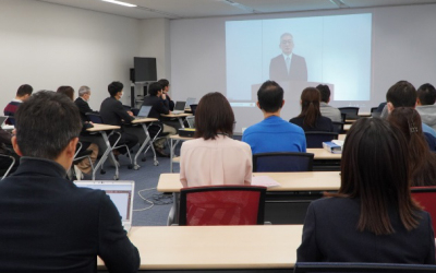 全国から参加する従業員