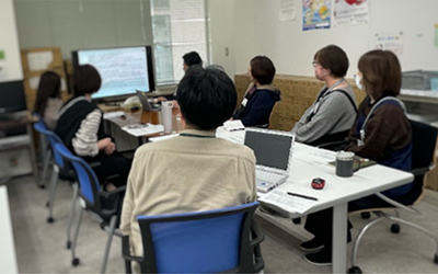 各部署に分かれてのディスカッション