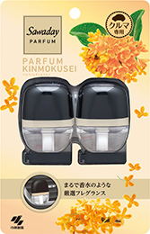 Sawadayクルマ専用クリップ  パルファムキンモクセイ