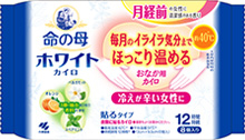 命の母カイロホワイトカイロ （貼るタイプ）
