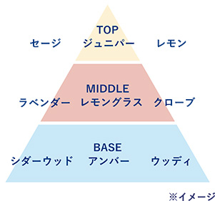 香りの説明