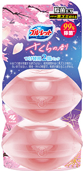 液体ブルーレットおくだけ除菌EX つけ替用2個パック さくらの香り