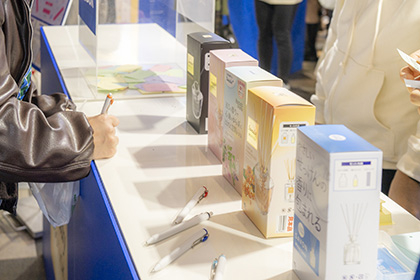 イベント参加者による香り体験後の人気投票