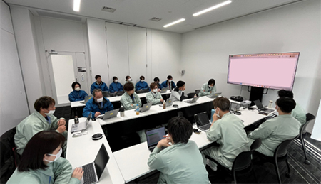 グループディスカッションの様子