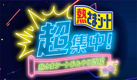 『熱さまシート』超集中！熱さまシートひんやり道場