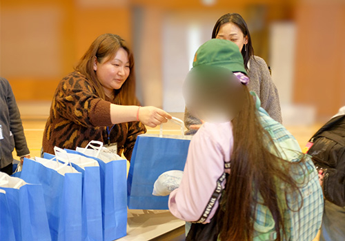 サンプリング風景