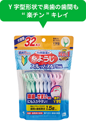 糸ようじ スルッと入るタイプ Y字型