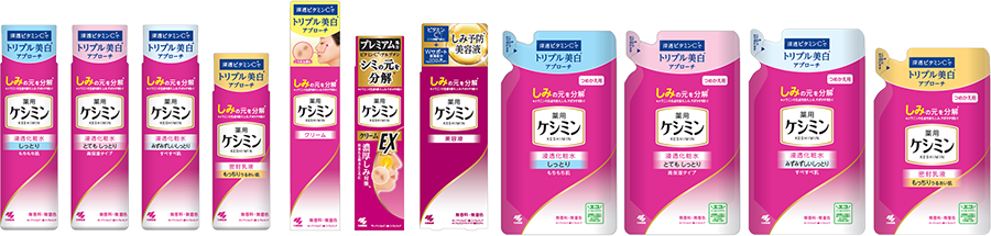 製品ラインアップ　パッケージリニューアル
