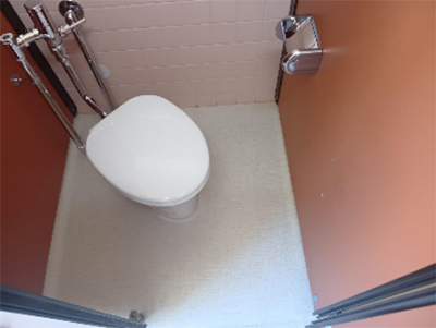 和式トイレから洋式トイレに改修工事