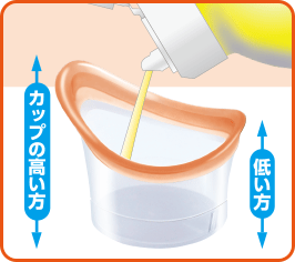 カップへの注ぎ方のコツ