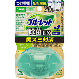 液体ブルーレットおくだけ除菌EX<sup>★</sup><br>GREEN LABEL（グリーンレーベル）つけ替用