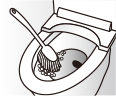 （1）【お願い】効果を発揮させるために、便器を掃除してからご使用ください。