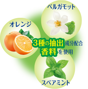 3種の抽出香料