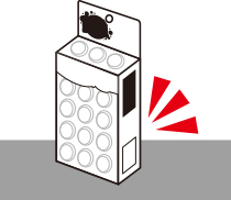 自立して保管しやすい