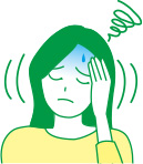 めまいの原因には要注意
