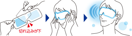 切れ込みが下