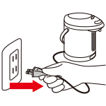 （1）電源（プラグ）を必ず抜く