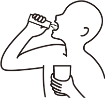 水などの飲料とともに、またはそのままお召し上がりください。