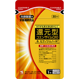 還元型コエンザイムQ10&ピクノジェノール<sup>Ⓡ</sup>