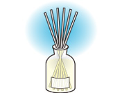 スティックを全体に広がるように差し込む。